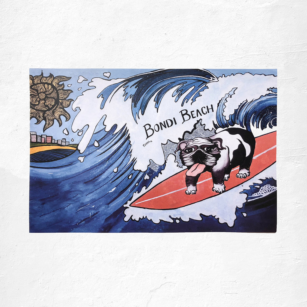 Poster - Surfer Doggo